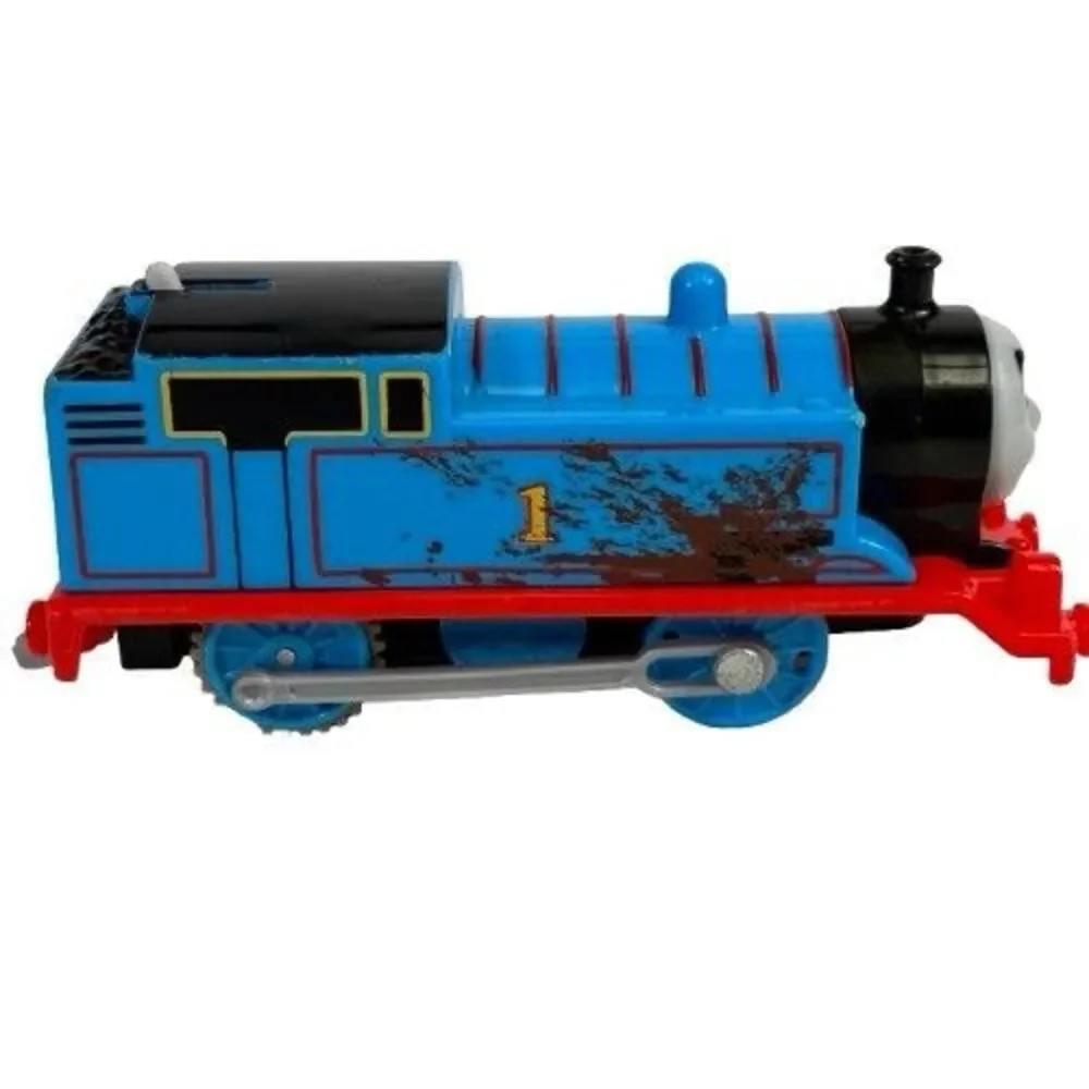 Thomas & Friends Dirty Muddy Trackmaster Motorized Train Cattle Cargo Car VIDEO